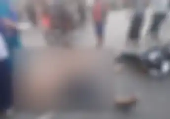 Saat Mempertahankan Tas yang Dijambret Pasutri ini Jatuh Lalu Terlindas Bus