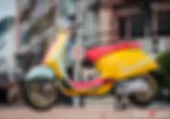 Modifikasi Vespa Sprint Dilebur Livery Sean Wotherspoon, Kaki-Kaki Hedon Bikin Salfok