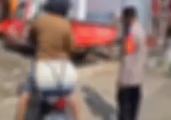 Video Pemotor Distop Saat Razia Operasi Patuh 2022, Endingnya Dapat Hadiah Ini dari Polisi