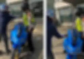 Ini Pelanggaran Pemotor Ditilang Polisi di Depan Diler, Ternyata Enggak Cuma SIM Mati