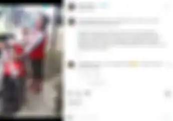 Bocah SD ini Nangis Takut Dimarahi Orang Tua Setelah Ditilang Oleh Polisi