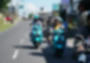 Wuih Pengguna Motor Yamaha Fazzio Keliling Pulau Bali, Begini Keseruannya