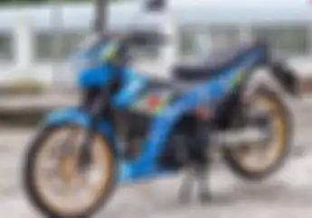 Modifikasi Motor Suzuki Raider 150, Kembaran Suzuki Satria F150 Tambah Keren Ubahan Simpel