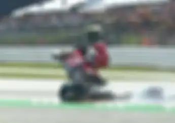 Fakta Crash MotoGP Inggris, Insiden Fabio Quartararo dan Andrea Dovizioso Ngeri Banget