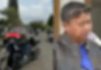 Sosialisasikan Pemutihan Pajak Kendaraan, Plh Gubernur Jawa Barat Naik Moge Sampai Bagikan Hadiah