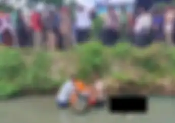 Warga Tangerang Geger, Pria Ditemukan Mengambang Bersama Motor Honda BeAT di Kali Rajeg