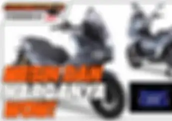 Video Matic Adventure Orcal Arios 125 + Asal Perancis, Mirip Honda ADV 160