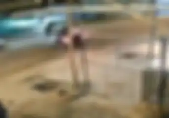 Video Maling Motor di Deli Serdang Kena Tendangan Kung Fu Warga Sampai Jatuh