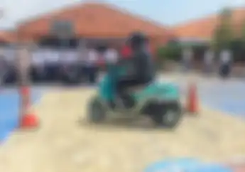 Yamaha Gelar Edukasi Safety Riding Di Sekolah, Pelajar Semangat Praktik Di Atas Yamaha Fazzio