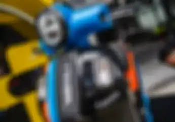 Motor Modifikasi Yamaha Fazzio, Sporty Pakai Part Carbon dan Warna Bodi Nyentrik