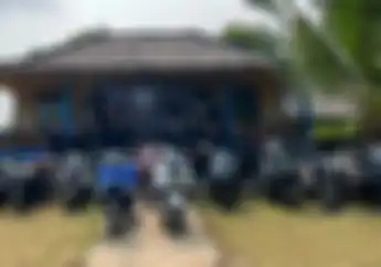 Seru, Plagad Pleged Racing Team (P2RT) Gelar Touring Silaturahmi ke Pantai Sawarna