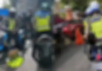 Geger Video Oknum Polisi Sita Motor Balap Resmi, Gegara Paddock Di Depan Rumah Kapolres?