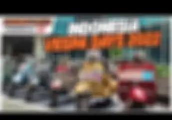 Video Indonesia Vespa Days 2022 Rayakan HUT Vespa Ke 76