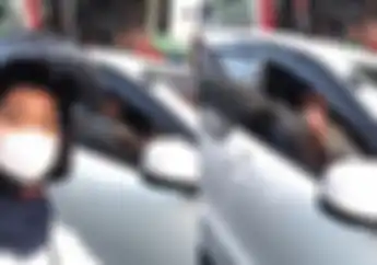 Video Pemotor Cewek Rekam Sopir Mobil Merokok di Jalan, Netizen: Cantik dan Pemberani
