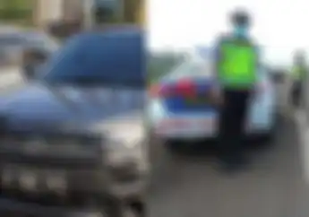 Geger Mobil Polisi Ditabrak Mobil RFH Palsu, Ketahui Ciri Pelat Nomor Pejabat Abal-abal