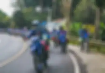 Bareng Yamaha Jabar, Komunitas WR Owner Indonesia (WOI) Silaturahmi Sambil Nikmati Pemandangan Waduk Darma Kuningan