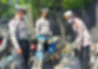 Operasi Jayatamba 2022 Polres Nganjuk Amankan 325 Motor, Ban Cacing Ikut Diincar