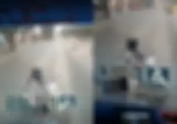 Video Pemotor Honda BeAT Berhenti di Tengah Jalan, Netizen: Mantap Emak-emak Blokade Jalan
