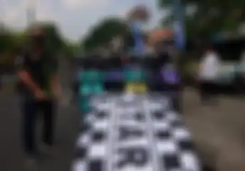 Semarakan HUT RI ke-77, Yamaha Adakan Touring Gabungan untuk Komunitas Motor