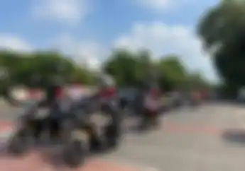 Riding Bareng Honda dan Komunitas Motor, Semarakan Momen HUT RI ke-77