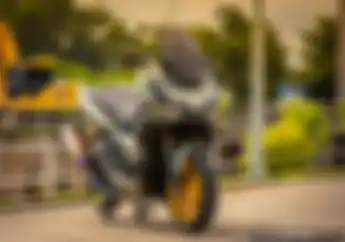 Honda ADV 160 Bisa Tiru, Modifikasi Motor Honda ADV 350 Kaki-Kaki Tampil Hedon