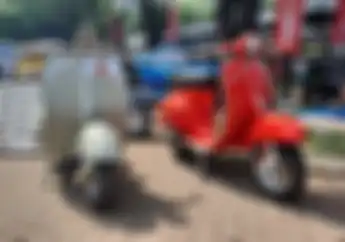 Vespa Antik Harga Rp 600 Juta Dijual di Otobursa Tumplek Blek 2022
