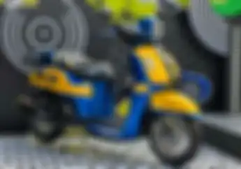 Modifikasi Motor Yamaha Fazzio Bodi Full Repaint Warna Kontas Ditemplok Part Premium