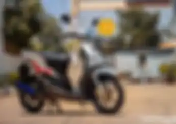 Modifikasi Motor Yamaha Mio Asli Thailand, Tampil Kece Bergaya Proper Matic