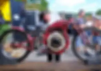 Pakai Mesin Mirip Pesawat Terbang, Motor custom 7 Silinder Mejeng di Jerman