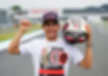Marc Marquez Pamer Helm Gambar Maneki Neko Jelang MotoGP Jepang 2022, Ini Harapannya