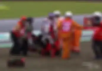 Mario Aji Crash di Kualifikasi Moto3 Jepang 2022, Harus Mulai Balap di Posisi Segini