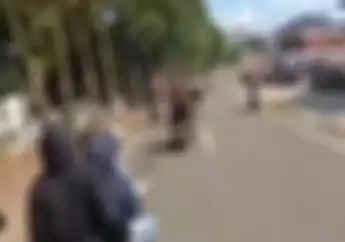 Heboh Video Geng Motor Konvoi Sambil Tenteng Parang di Pandeglang, Polisi Bongkar Faktanya