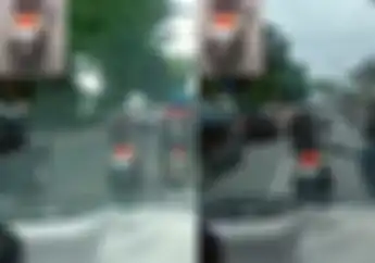 Viral Pemotor Yamaha NMAX Tendang Motor Pengawal Ambulans di Tanah Kusir, Begini Kronologinya
