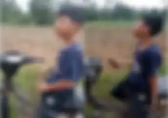 Bocil Nangis Ketakutan, Motor Bapak Buat Kerja Malah Setangnya Dibuat Tinggal Setengah