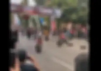 Geger, Video Balapan Road Race Di Madura Dibubarkan Remaja Masjid, Ternyata Ini Masalahnya