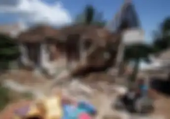 Perjuangan Korban Gempa Cianjur Naik Motor Ke Puskesmas Sendiri, Wajah Berlumuran Darah