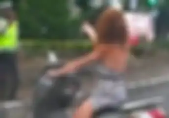 Bule Mengendara Yamaha NMAX Kena Tilang Elektronik yang Bayar Denda Pemilik Motor atau Siapa 