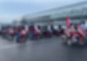 Andi Gilang dan 90 Bikers Komunitas Honda Gelar CBR Track Day di Sirkuit Mandalika