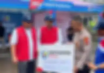 Pertamina Berikan 20 Ribu Liter BBM Pertamax dan Dexlite Untuk Polisi Bantu Penanganan Gempa Cianjur