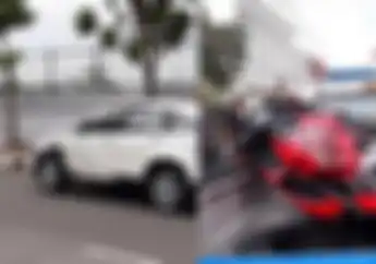 Pemotor Suzuki GSX-R150 Tabrak Honda CR-V Di Semarang, Motor Ringsek Korban Tewas