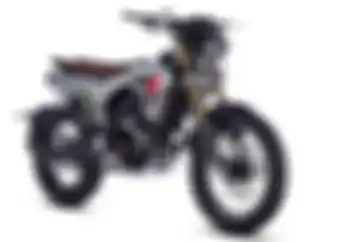 Motor Vent X-Rude 125 Asal Italia, Gaya Ala Motor Custom Retro Scrambler Mesin 125 cc