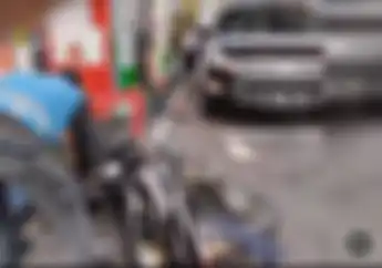 Motor Tabrak Dispenser SPBU di Bandung, Jalan Sendiri Tanpa Pengendara, Ini Sebabnya