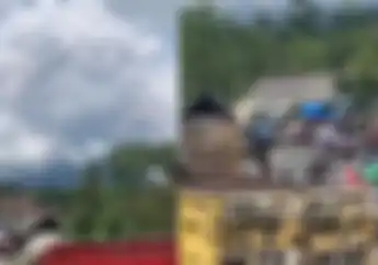 Video Gunung Semeru Erupsi Bikin Pemotor Berhamburan Selamatkan Diri