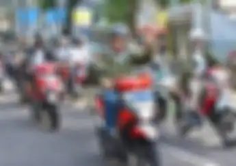 Menteri ESDM Pimpin Konvoi Motor Listrik Di Bandung, Targetkan 13 Juta Unit Di 2030