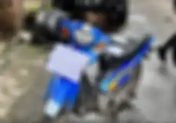 Merinding, Polisi Temukan Kertas Bertuliskan Setan di Motor Suzuki Shogun Pelaku Bom Astana Anyar