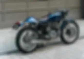 Tampil Klimis, Motor Custom Cafe Racer Elegan Basis SYM Wolf 125, Mesin Dapat Ubahan