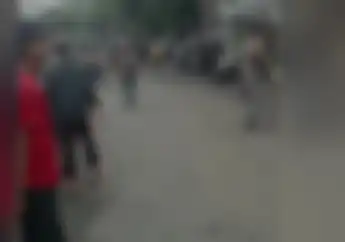Breaking News Polsek Astana Anyar Bandung Diserang Bom Bunuh Diri, Pemotor Berhamburan