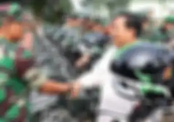 Menhan Prabowo Berikan 20 Motor Ke Babinsa Demi Bantu Korban Gempa Cianjur