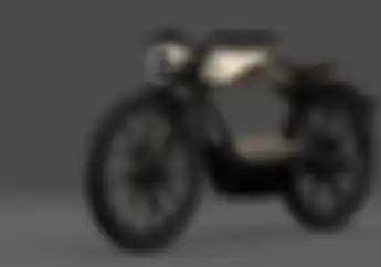 Mirip Motor Custom Boardtracker, Motor Listrik Eysing PF40 Beraura Retro Futuristik
