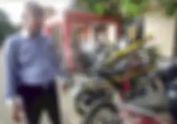 Koplak Maling Motor Kehabisan Bensin Ngisinya di Kios Ayah Pemilik Motor